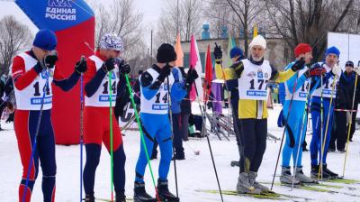 В Скопине более двухсот лыжников соперничали на «Лыжне Раменских»